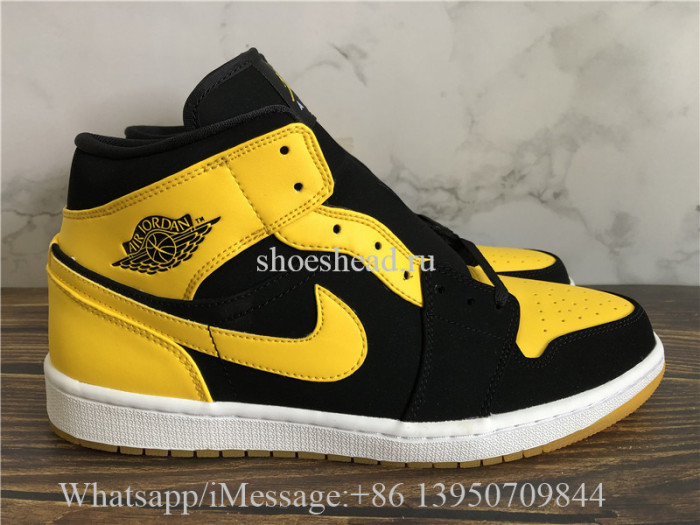 Air Jordan 1 BMP New Love Black Yellow