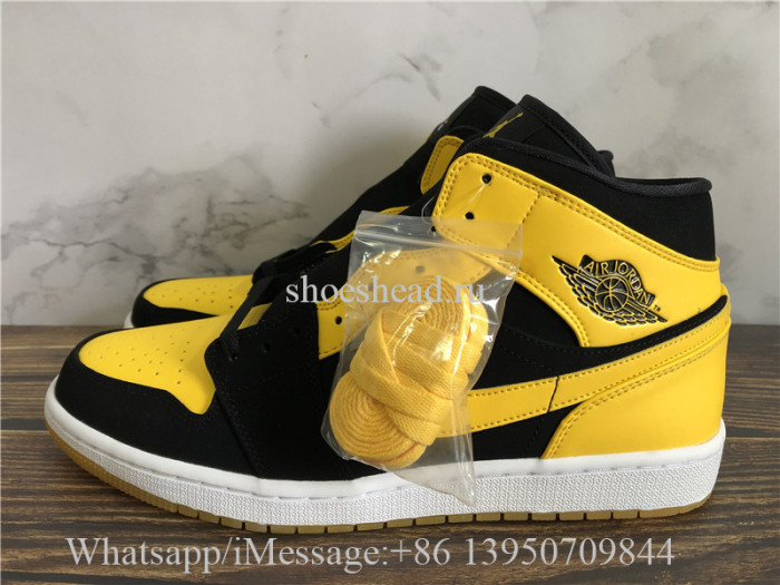 Air Jordan 1 BMP New Love Black Yellow