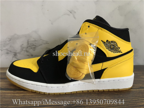 Air Jordan 1 BMP New Love Black Yellow