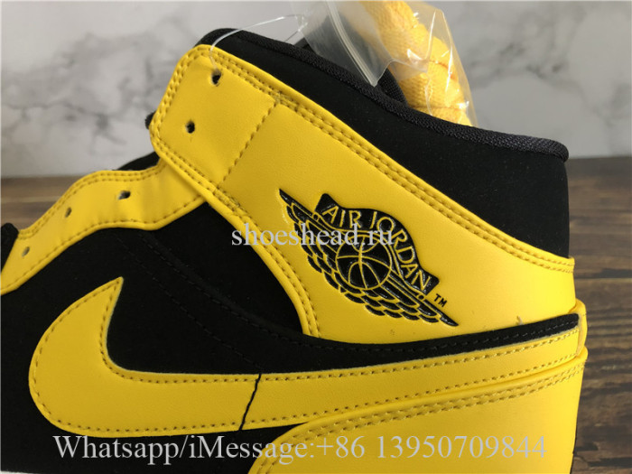 Air Jordan 1 BMP New Love Black Yellow