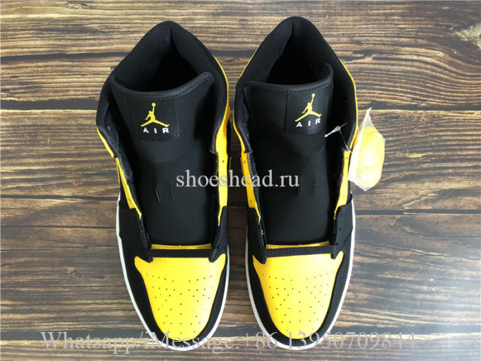 Air Jordan 1 BMP New Love Black Yellow