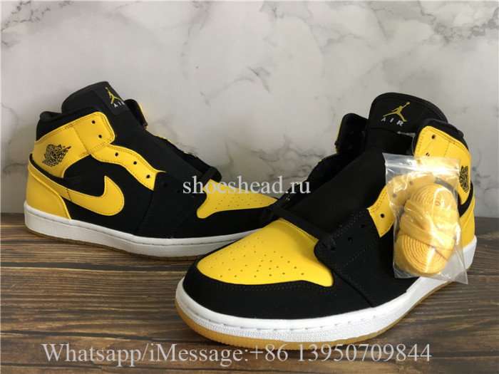 Air Jordan 1 BMP New Love Black Yellow