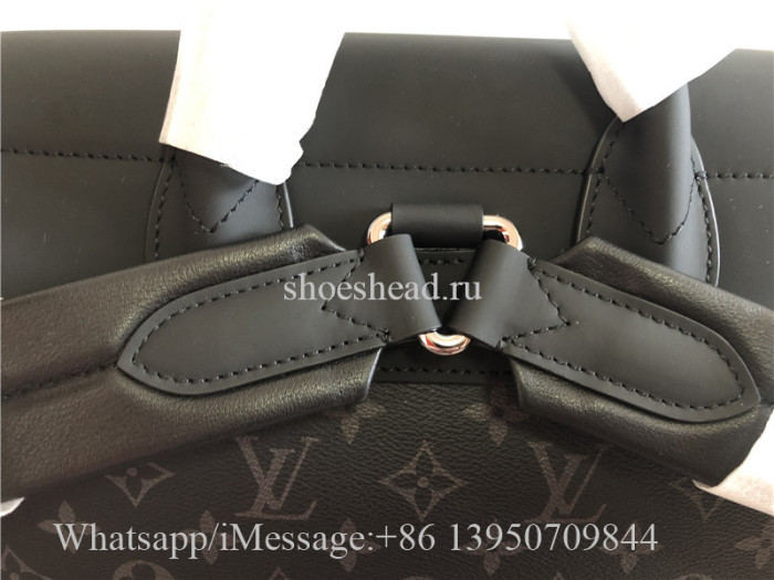 Original Louis Vuitton Monogram Eclipse Canvas Steamer Backpack M44052