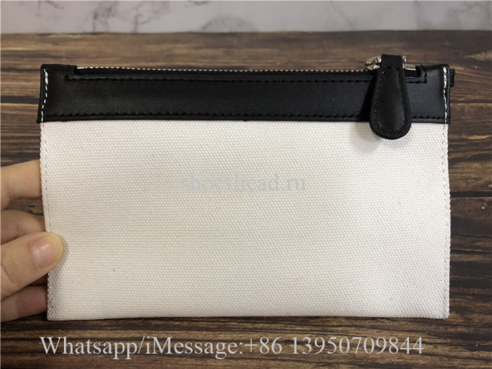 Original Balenciaga Cabas Small Leather-Trimmed Canvas Tote Bag 25CM