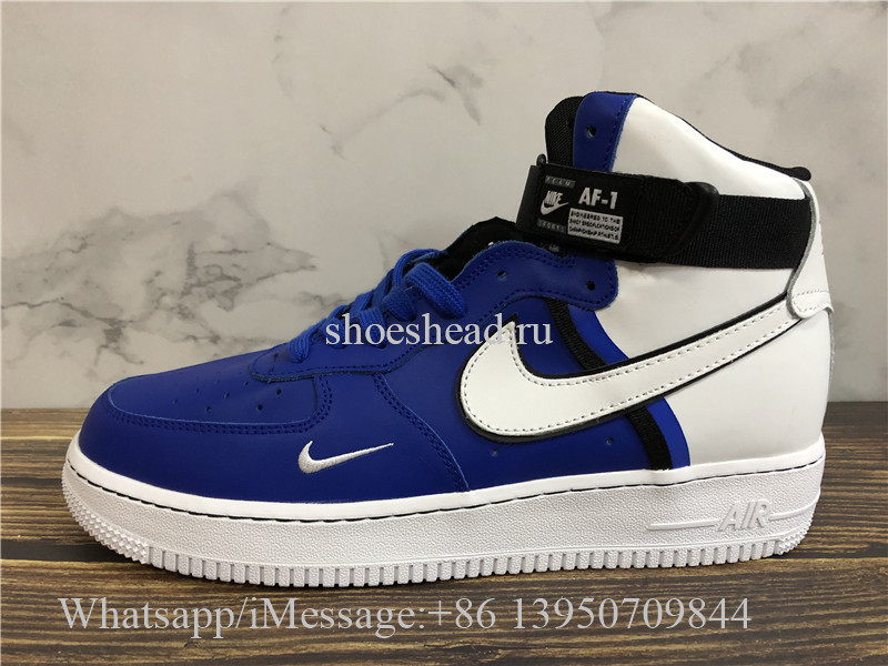 Nike Air Force 1 High LV8 2 Blue White Sneaker