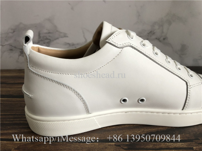 Christian Louboutin Flat Low Top Sneaker White