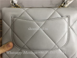 Original Quality Chanel 2019-20AW Chain Plain Leather Handbags