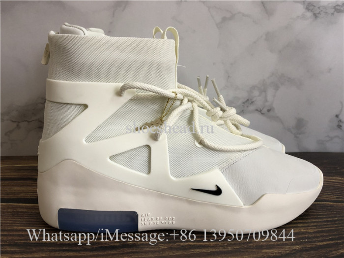 Nike Air Fear Of God 1 Sail Black