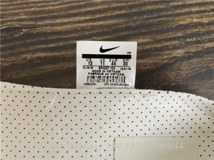 Nike Air Fear Of God 1 Sail Black