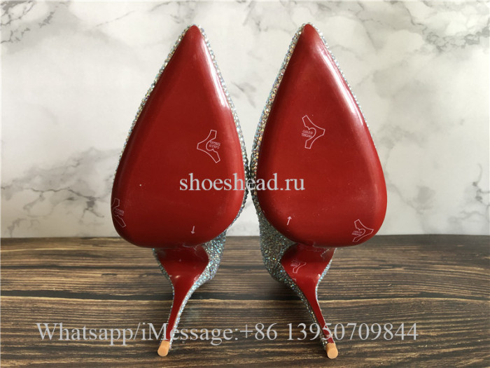 Christian Louboutin So Kate Purple High Heels Pumps