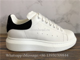 Super Quality Alexander McQueen Oversized Sneaker White Black Suede