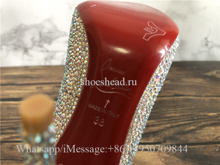 Christian Louboutin So Kate Purple High Heels Pumps