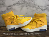 Nike Air Fear Of God 1 Amarillo White