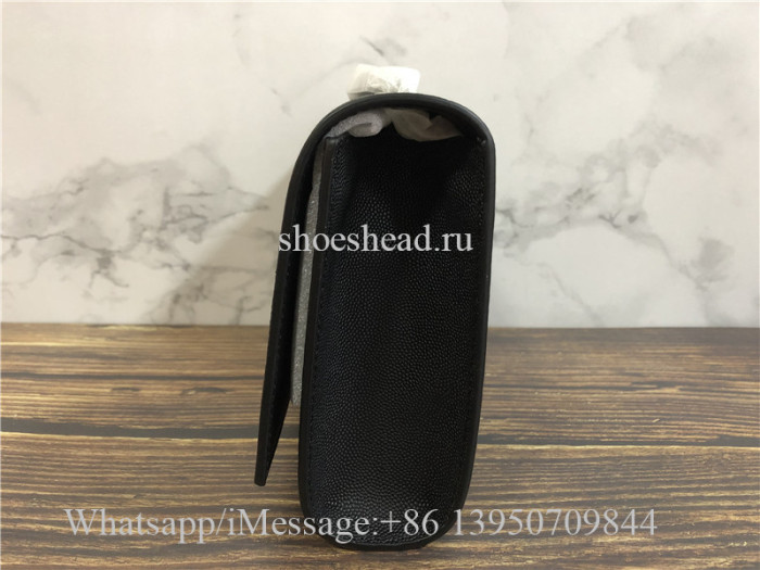 Original Quality YSL Saint Laurent Monogram Kate Medium Bag With Silver Chain