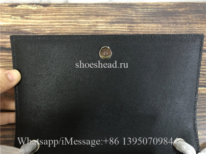 Original Quality YSL Saint Laurent Monogram Kate Medium Bag With Silver Chain