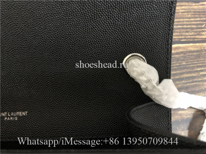 Original Quality YSL Saint Laurent Monogram Kate Medium Bag With Silver Chain
