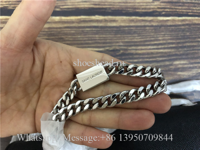 Original Quality YSL Saint Laurent Monogram Kate Medium Bag With Silver Chain