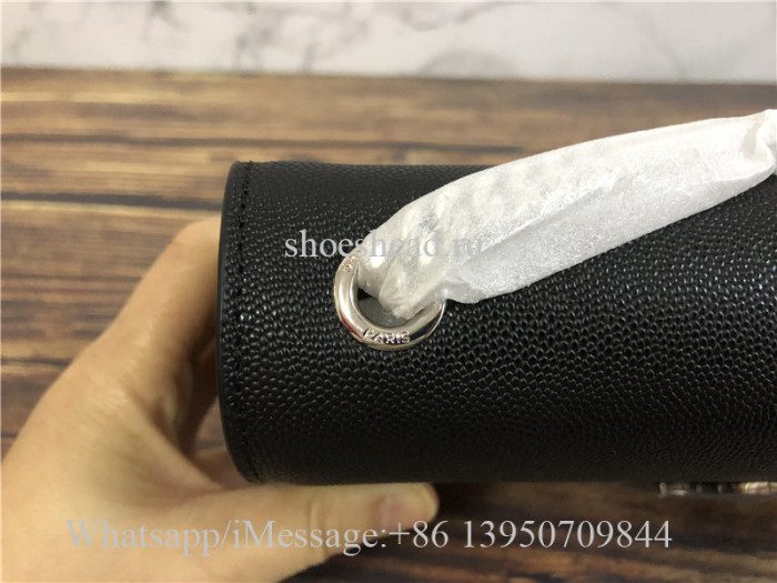 Original Quality YSL Saint Laurent Monogram Kate Medium Bag With Silver Chain