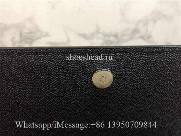 Original Quality YSL Saint Laurent Monogram Kate Medium Bag With Silver Chain