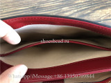 Original Gucci 1955 Horsebit GG Supreme Red Shoulder Bag