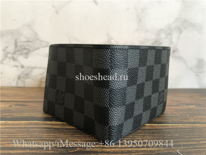 Original Louis Vuitton Damier Graphite Slender ID Wallet N64002