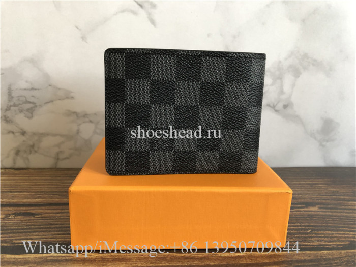 Original Louis Vuitton Damier Graphite Slender ID Wallet N64002