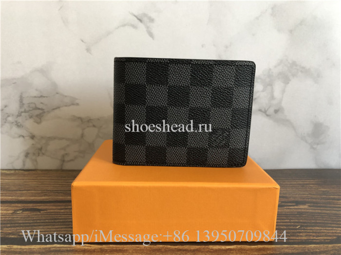 Original Louis Vuitton Damier Graphite Slender ID Wallet N64002