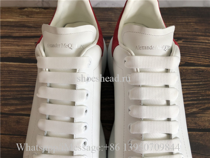 Super Quality Alexander McQueen Sneaker Red Suede