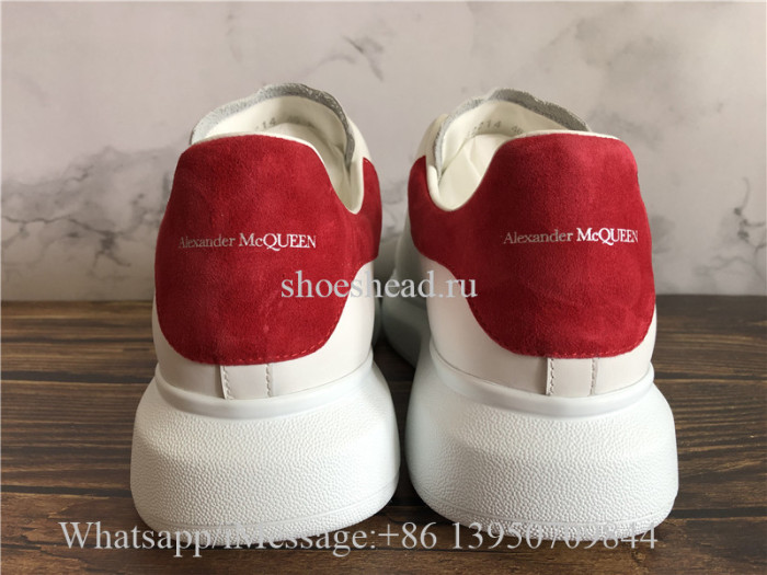 Super Quality Alexander McQueen Sneaker Red Suede