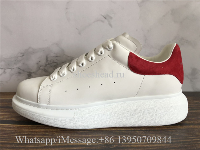Super Quality Alexander McQueen Sneaker Red Suede