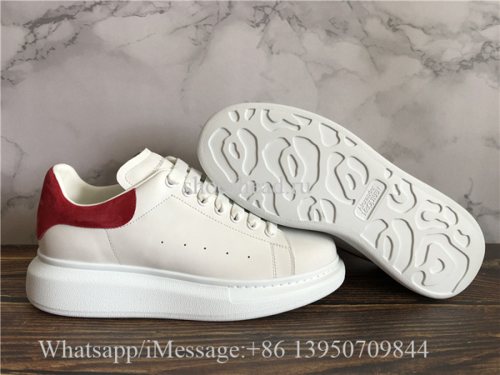 Super Quality Alexander McQueen Sneaker Red Suede