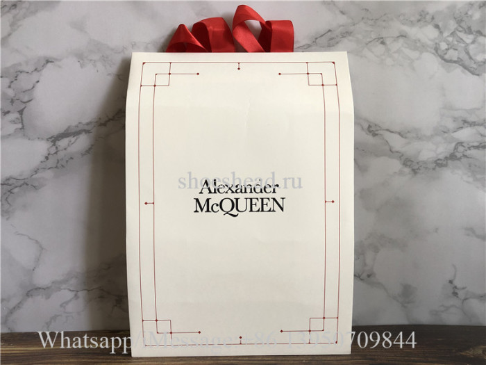 Super Quality Alexander McQueen Sneaker Red Suede