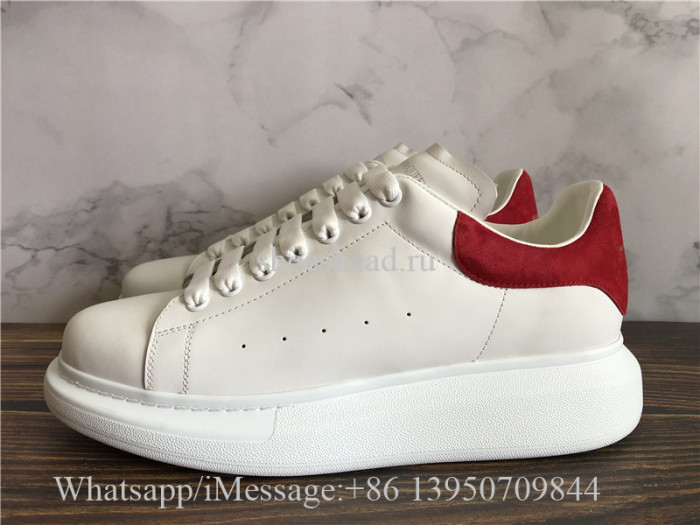 Super Quality Alexander McQueen Sneaker Red Suede