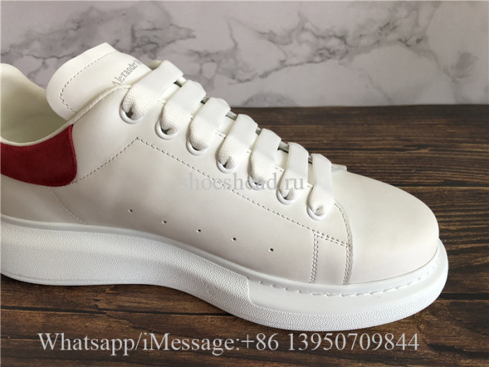 Super Quality Alexander McQueen Sneaker Red Suede