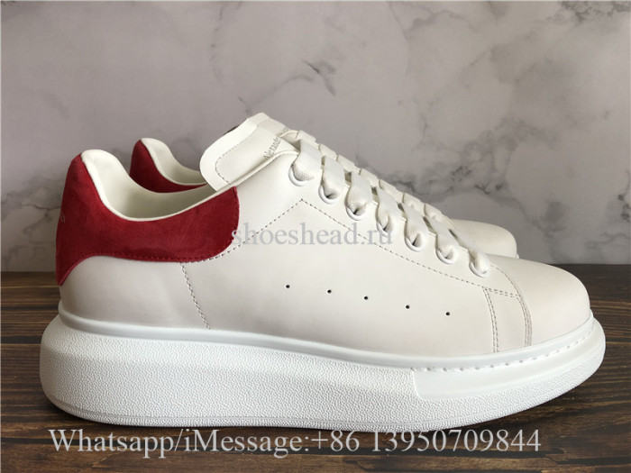 Super Quality Alexander McQueen Sneaker Red Suede
