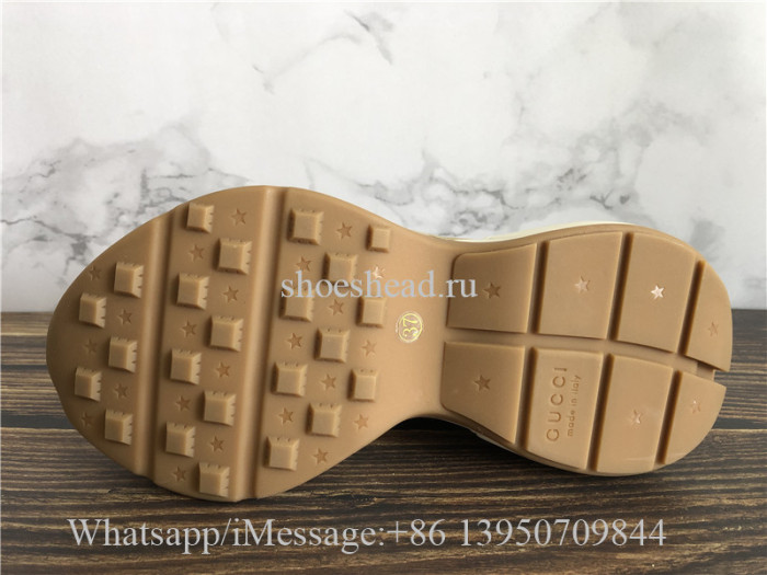 Gucci Rhyton Vintage Trainer Sneaker Multicolor Web Signature