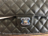 Original Quality Chanel Jumbo Caviar Double Flap Bag 25cm