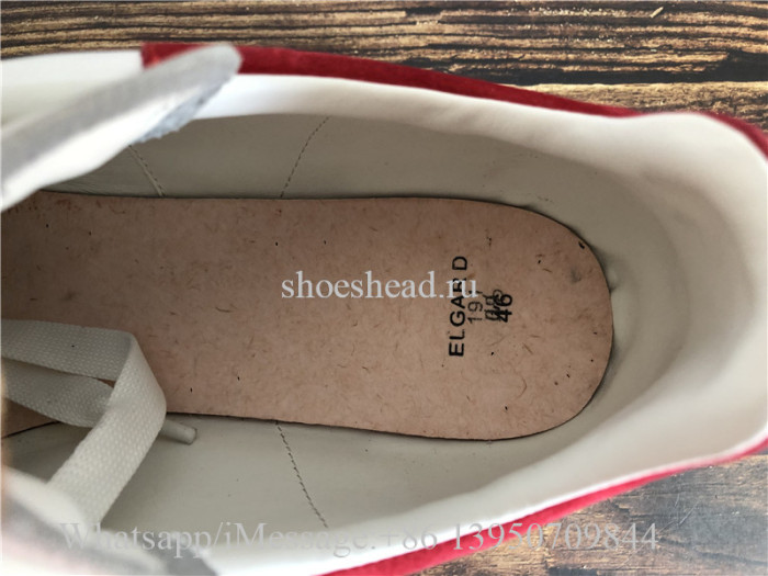 Super Quality Alexander McQueen Sneaker Red Suede
