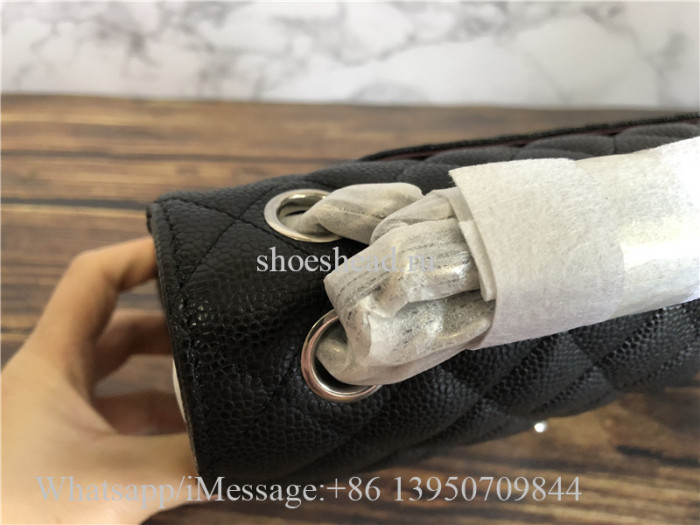 Original Quality Chanel Jumbo Caviar Double Flap Bag 25cm