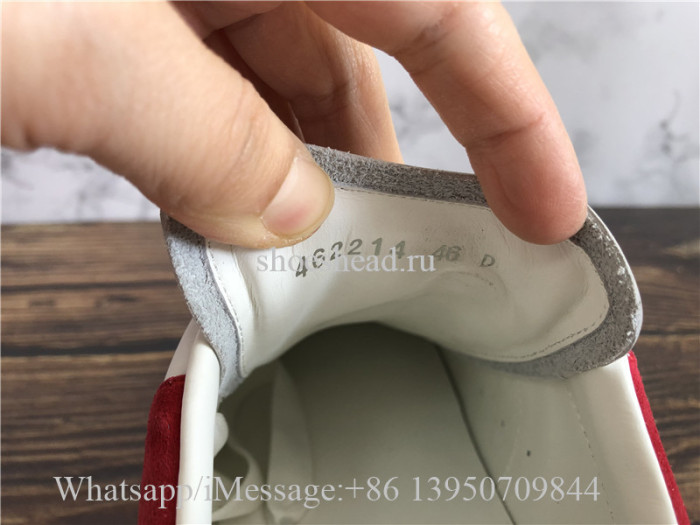 Super Quality Alexander McQueen Sneaker Red Suede