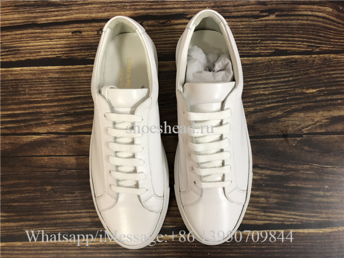 Common Projects White Low Top Sneaker
