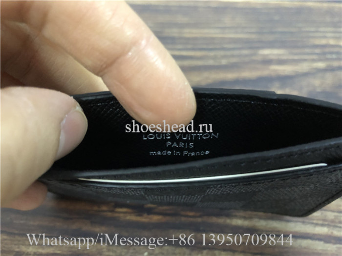 Original Louis Vuitton Neo Damier Graphite Cardholder N62666