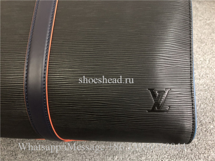 Original Louis Vuitton M51462 Keepall Bandouliere 50 Epi Leather Bags