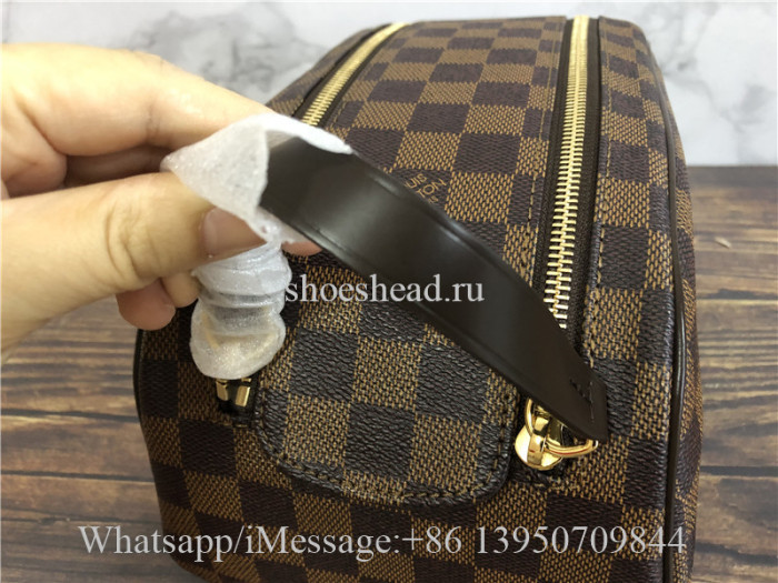 Original Louis Vuitton Damier Ebene Canvas Toiletry Bag