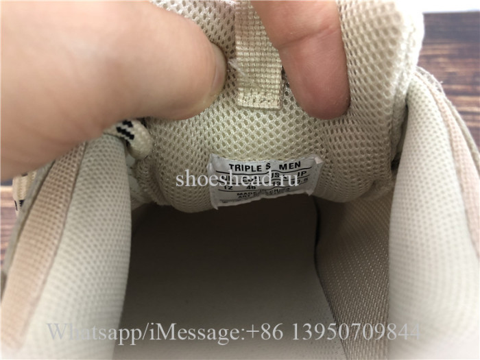 Balenciaga Triple S Clear Sole Trainer Champagne