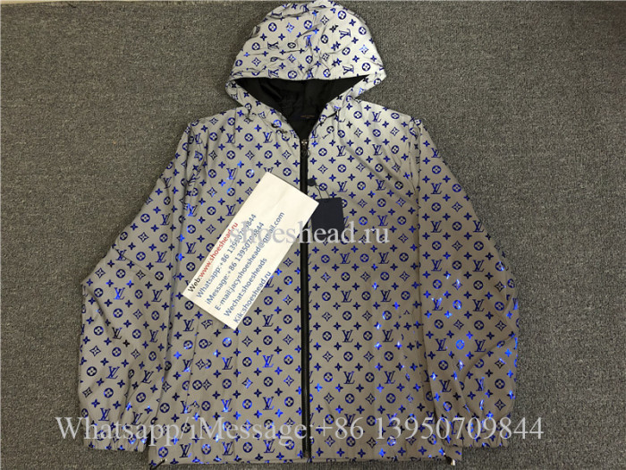 Louis Vuitton Fluorescent 3M Reflective Windbreaker Jacket