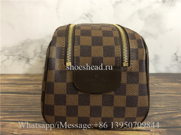 Original Louis Vuitton Damier Ebene Canvas Toiletry Bag