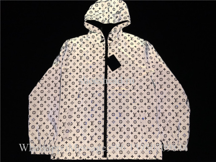 Louis Vuitton Fluorescent 3M Reflective Windbreaker Jacket