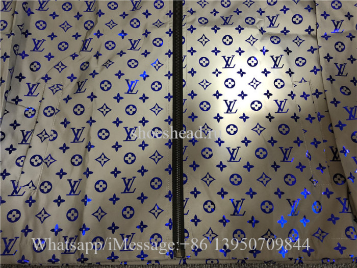 Louis Vuitton Fluorescent 3M Reflective Windbreaker Jacket