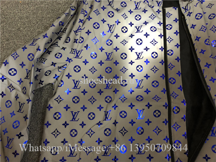 Louis Vuitton Fluorescent 3M Reflective Windbreaker Jacket